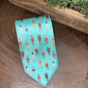 Bringing Up the Rear Silk Neck Tie